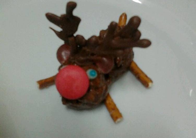 Recipe of Quick Ladybirds Cocopop Chocolate Reindeers