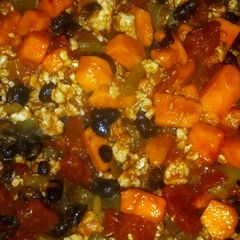 A picture of Easy Sweet Potato Chili.