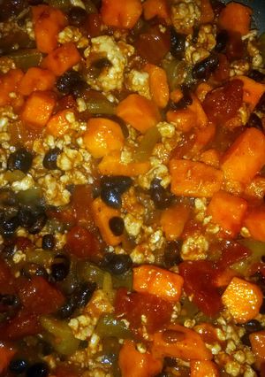 A picture of Easy Sweet Potato Chili.