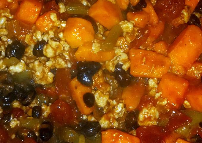 Steps to Prepare Ultimate Easy Sweet Potato Chili