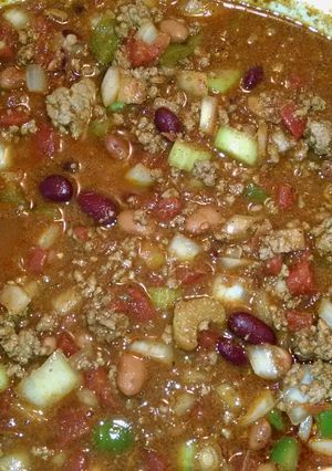 A picture of Chili (Slow Cooker Recipe).