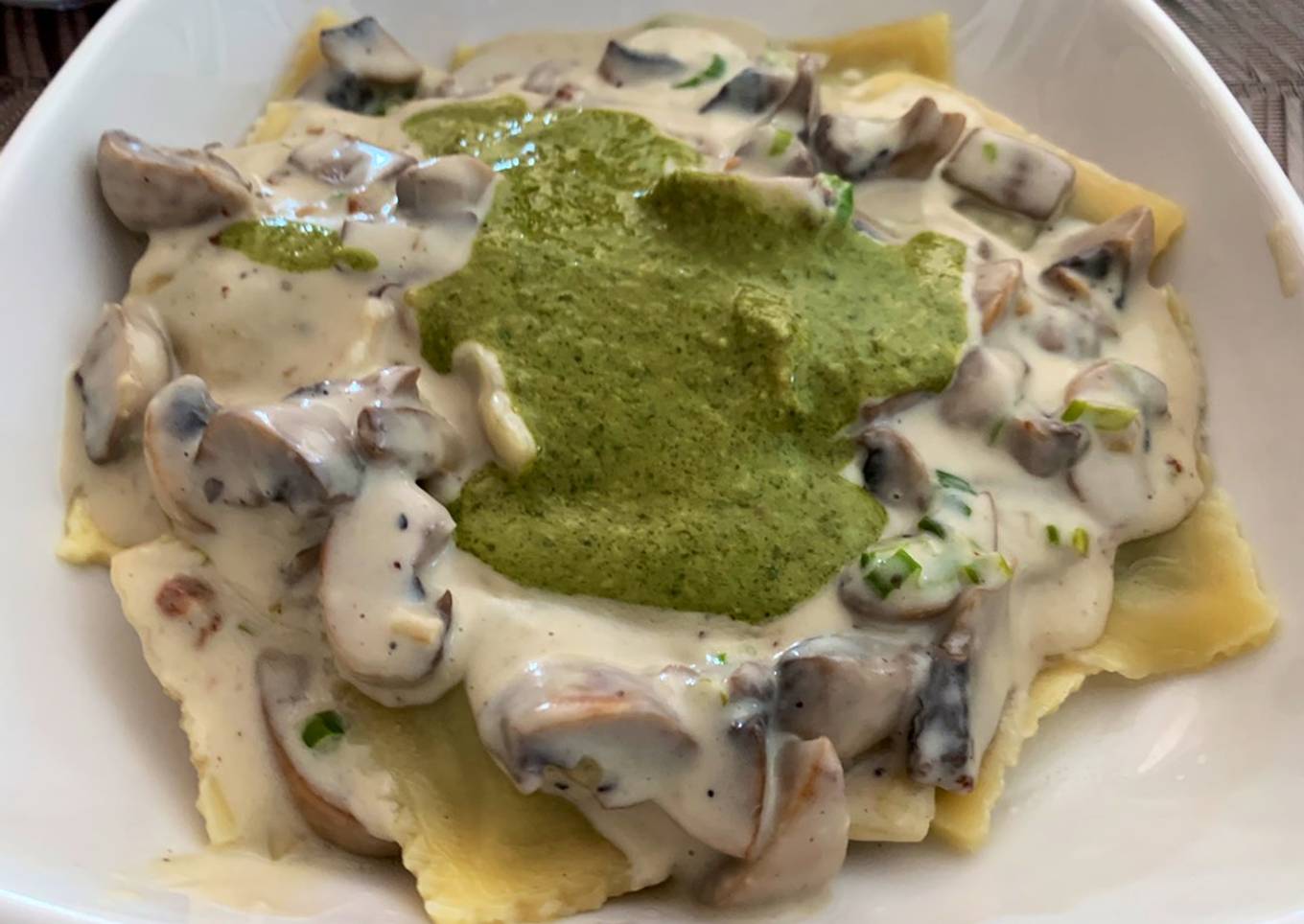 Salsa de Champiñones para Pastas