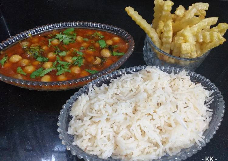 Simple Way to Prepare Favorite Channay shorba with zeera rice