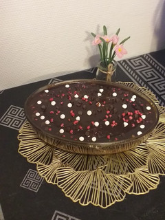 صورة لوصفة كيكة بالنيسكافيه وشوكولاطة ☕🍫