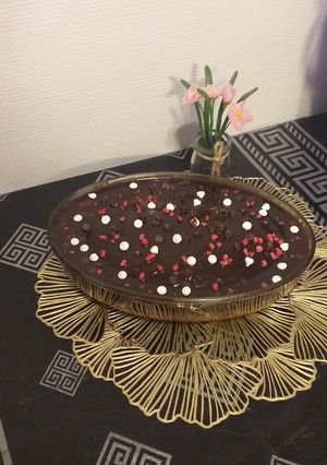 صورة لوصفة كيكة بالنيسكافيه وشوكولاطة ☕🍫