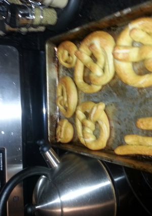 A picture of Homemade Soft Pretzels.