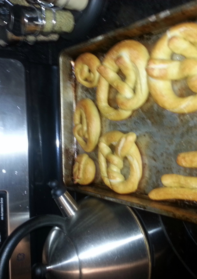 A picture of Homemade Soft Pretzels.