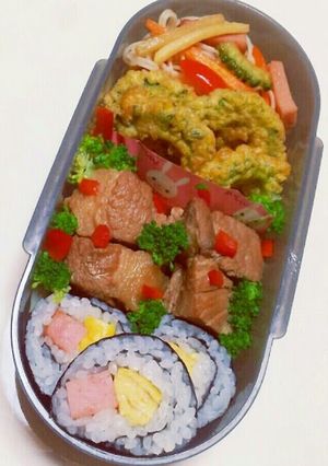 A picture of Regional Bento - Okinawan Rafute Bento.