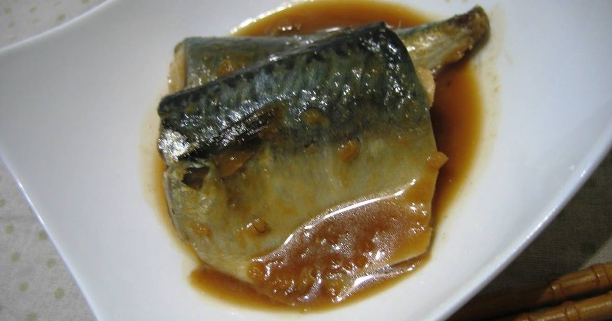 Miso Simmered Mackerel Recipe by cookpad.japan Cookpad