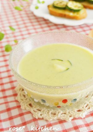 A picture of Chilled Zucchini Soup.