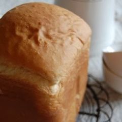 A picture of Milky Bread Made in a Bread Maker.