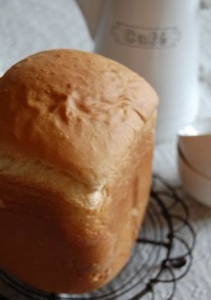 A picture of Milky Bread Made in a Bread Maker.