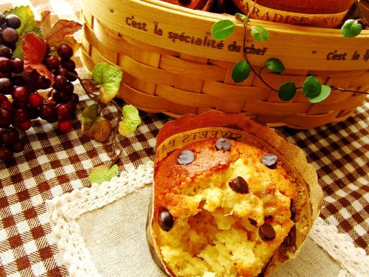 Recipe Banana Caramel Cream Muffins the So Delicious Appealing