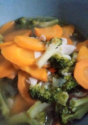 Foto resep Brokoli wortel tumis saus tiram