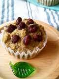 Okara Cup Cakes with Matcha and Cinnamon