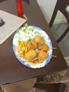 عکسی از دستور کورن داگ