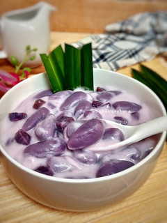 Foto resep Katiri Mandi Ubi Ungu (Bubur Candil Ubi Ungu)