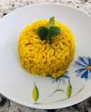 Arroz amarillo con cúrcuma y curry