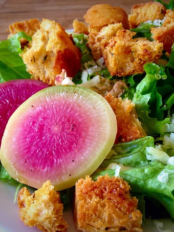 Simple Way Make Recipe Garlic Thyme Croutons that is So Delicious, Appealing}