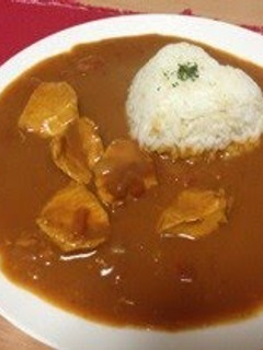 A picture of Butter Chicken Curry Using Curry Roux.