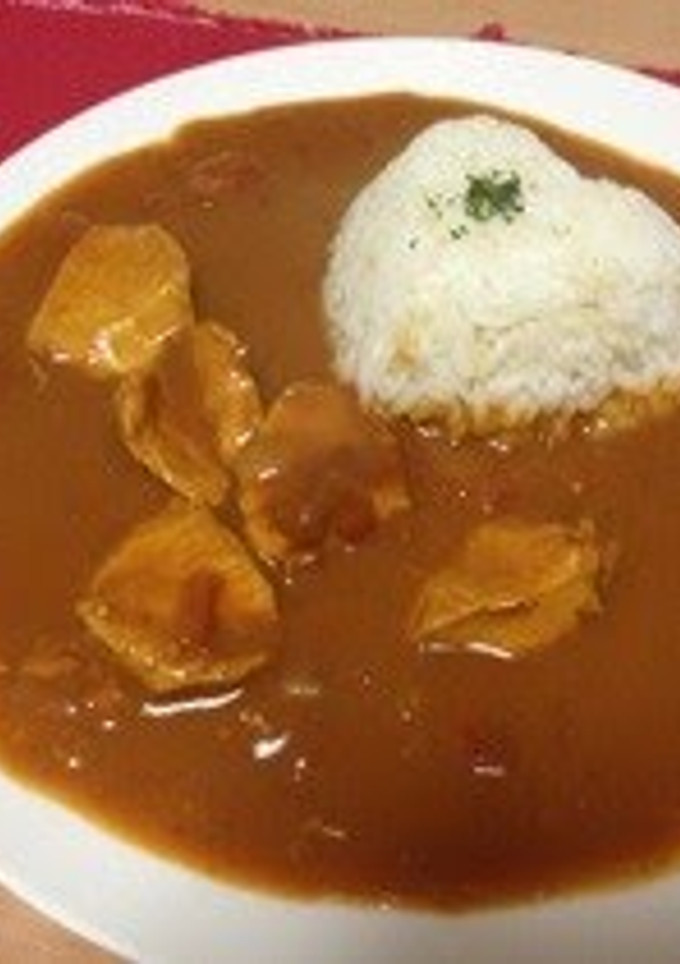 A picture of Butter Chicken Curry Using Curry Roux.