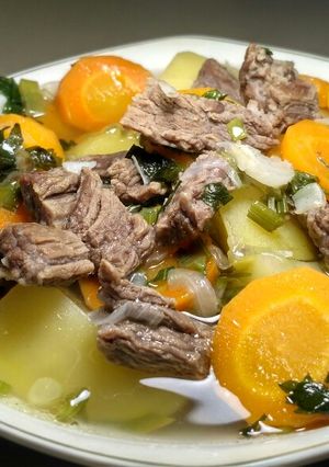 Foto resep Resep Sop Daging Padang Minang Sumatera Barat