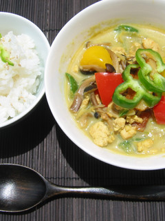 A picture of Japanese-Style Green Curry.