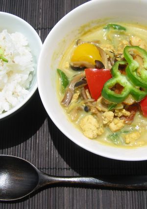 A picture of Japanese-Style Green Curry.