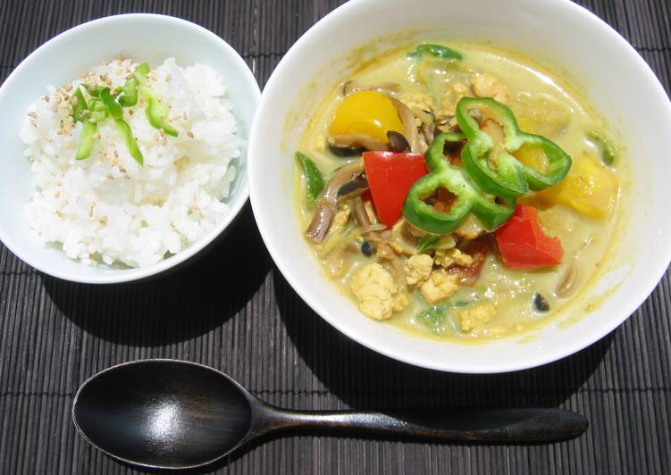 Homemade Japanese-Style Green Curry