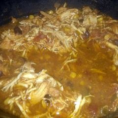 A picture of Slow Cooker Mexican Chicken.