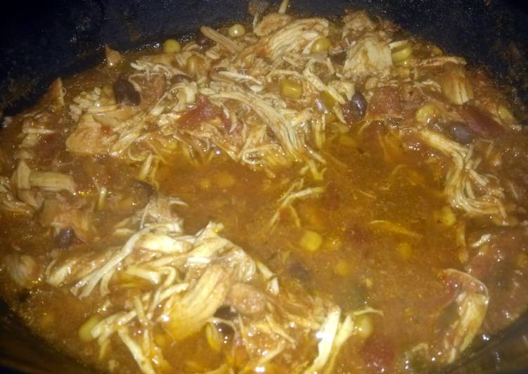 Steps to Make Award-winning Slow Cooker Mexican Chicken
