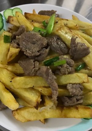 Hình của món Salad khoai tây.