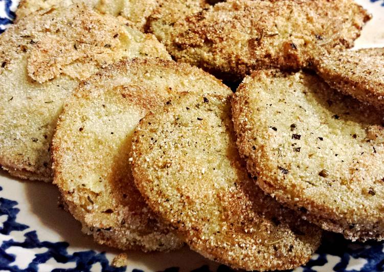 Steps to Make Super Quick Homemade Simple Fried Green Tomato&#39;s