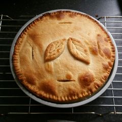 A picture of Creamy Chicken & Mushroom Pie.