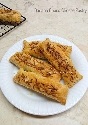 Foto resep Banana Choco Cheese Pastry