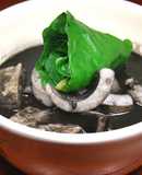 Squid Ink Soup (Okinawan Cuisine)