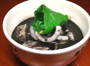 Seafood Ramen With Squid Ink, Mussels, and Salmon Roe Recipe