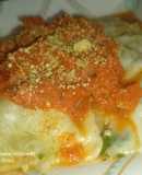 Raviolones veganos
