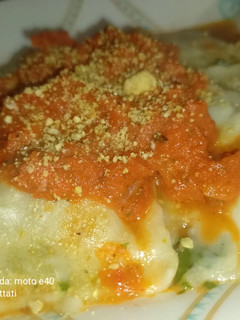 Una foto de Raviolones veganos