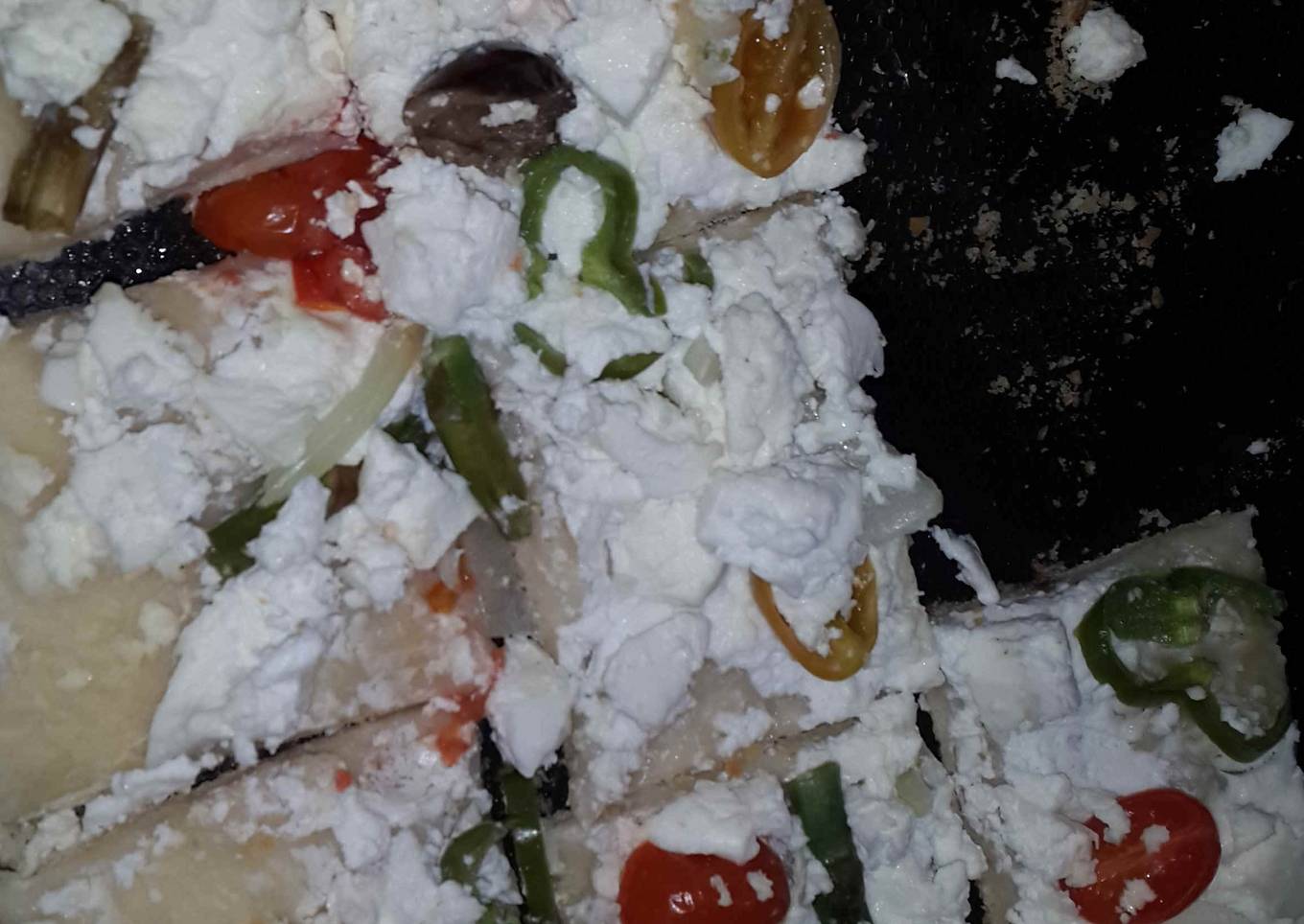 Feta pizza