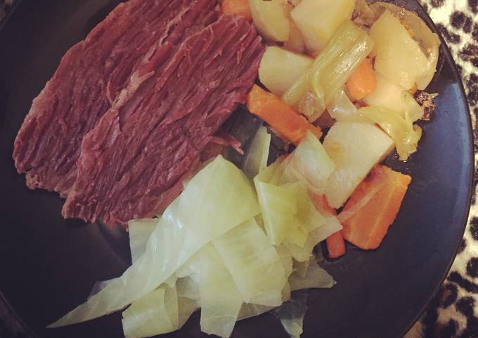 Slow Cooker Boiled Dinner