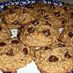 A picture of Healthy Peanut Butter Oatmeal Cookies.