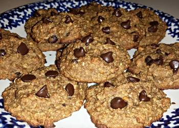 The New Way Cooking Recipe Healthy Peanut Butter Oatmeal Cookies Practical Delicious