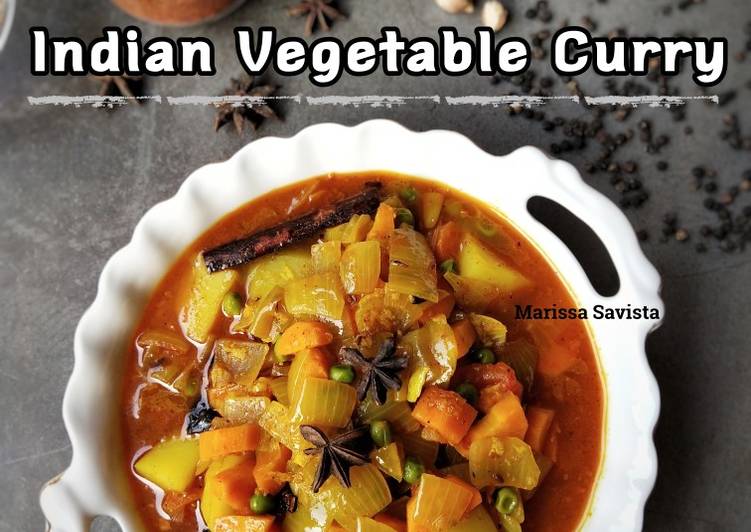 Langkah Mudah untuk Menyiapkan Indian Vegetable Curry, Bikin Ngiler