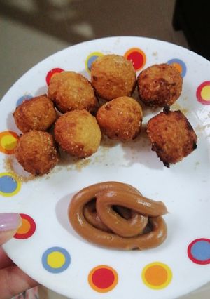 Una foto de Bolitas tipo churros