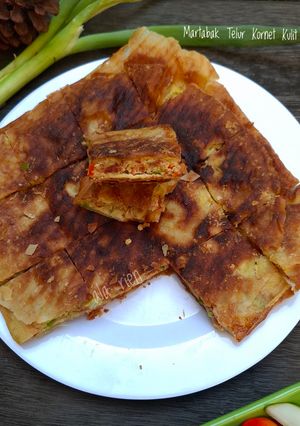 Foto resep Martabak Telur Kornet Kulit Lumpia Pedas