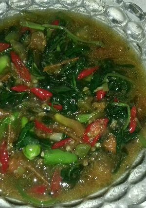 Foto resep Kangkung Saus tiram pedasss