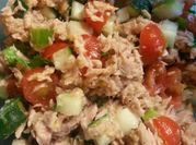 A picture of tuna salad