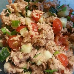 A picture of Healthy Cilantro Lime Tuna Salad.