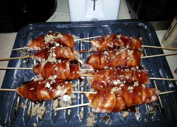 Easy Serving Recipe Bacon Rassberry lemon bbq chicken kabobs Delicious Perfect Easy Serving Recipe Bacon Rassberry lemon bbq chicken kabobs Delicious Perfect